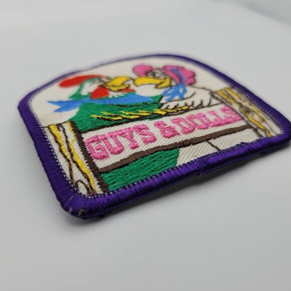 Girl Scout Badge Vintage Patch Brownie Retro Troop Guys Dolls Chicken Rooster - Picture 2 of 5